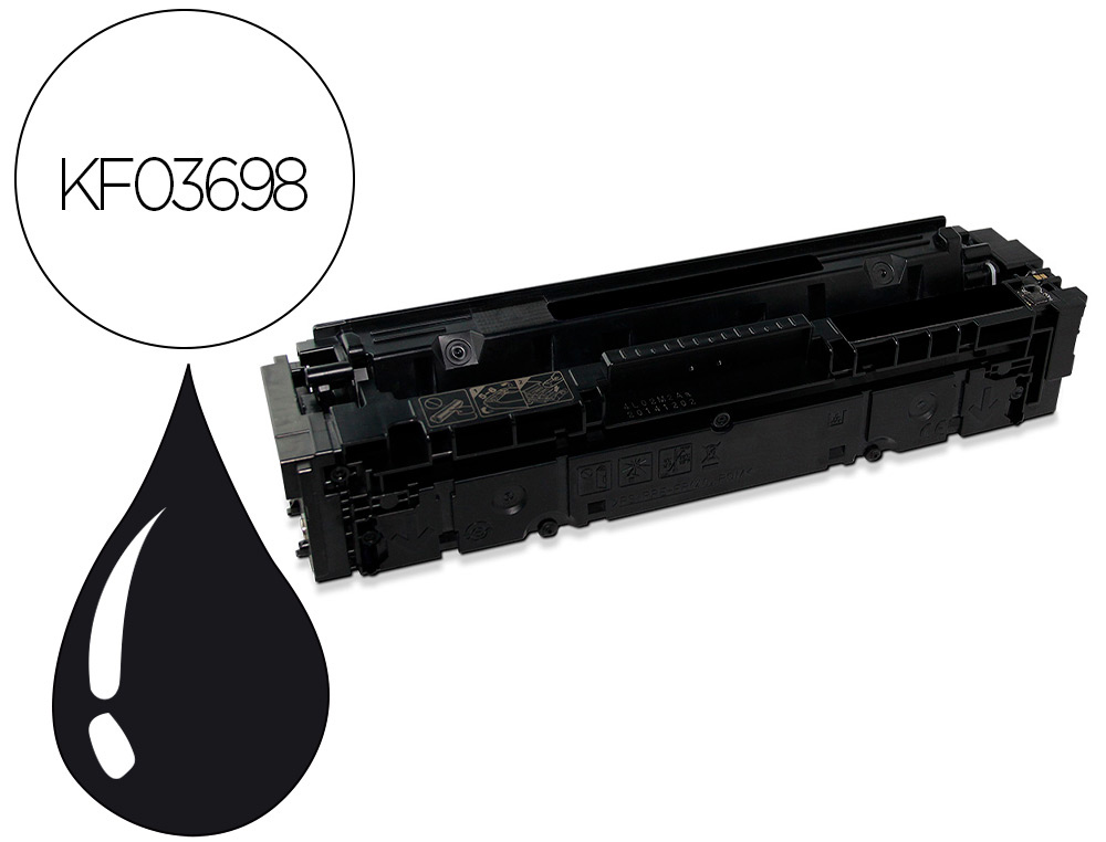 TONER Q-CONNECT COMPATIBLE HP W2211X/207X HP COLOR LASERJET PRO M255, PRO MFP M282, PRO   MFP M283 3150P NOIR