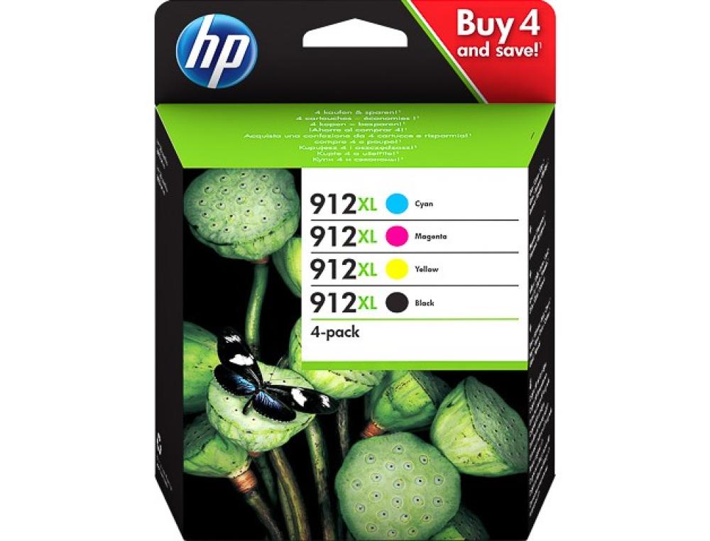 CART.HP 912 XL PACK 3YP34AE CARTOUCHE D'ENCRE HP 912 3YP34AE - PACK 4 COLORIS