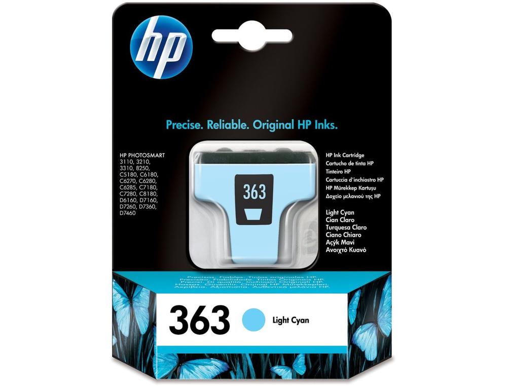 CART.HP N.363 CYAN CLAIR CARTOUCHE HP N.363 CYAN CLAIR