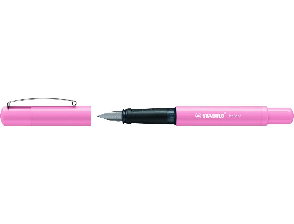 PLUME BEFAB PASTEL ROSE STYLO PLUME - STABILO - BEFAB PASTEL ROSE