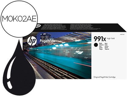 CARTOUCHE HP 991X JET D'ENCRE M0K02AE PAGEWIDE COULEUR NOIR 20000P