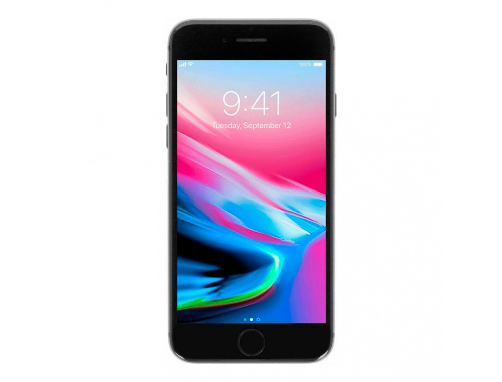 TELEPHONE MOBILE IPHONE 8 RECONDITIONNE ECRAN 4,7 HD    RESOLUTION 1334X750PIX 64 GO