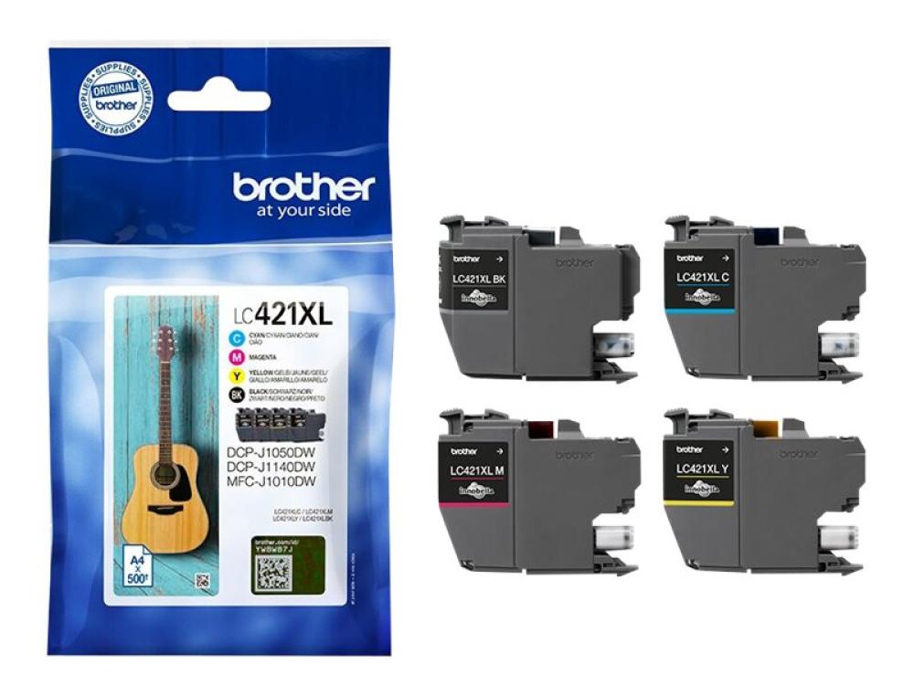 CARTOUCHE BROTHER JET D'ENCRE DCP-J1140DW, MFC-J1010DW,     MFC-J1012DW 4 ENCRE