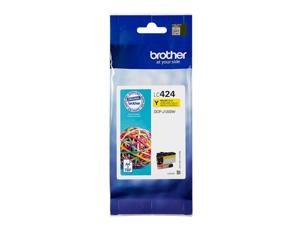 CARTOUCHE BROTHER JET D'ENCRE DCP-J1200W ENCRE JAUNE