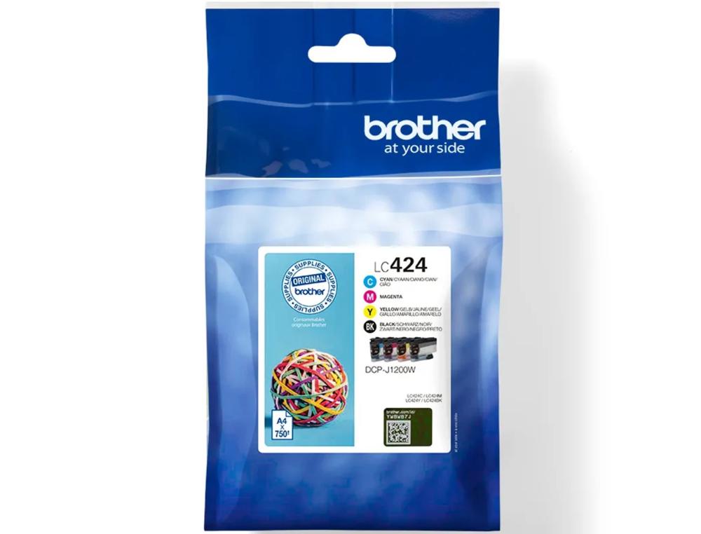CARTOUCHE BROTHER JET D'ENCRE DCP-J1200W 4 ENCRES