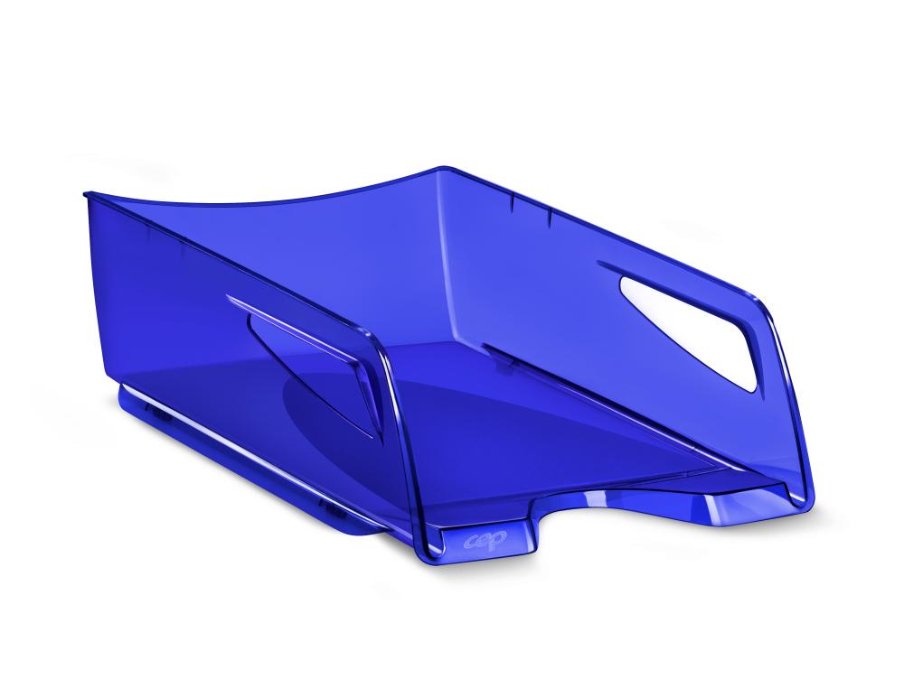CORB.COURRIER MAXI CEPPRO 220HCORBEILLE  COURRIER CEP PRO 220 - COLORIS BLEU TRANSLUCIDE