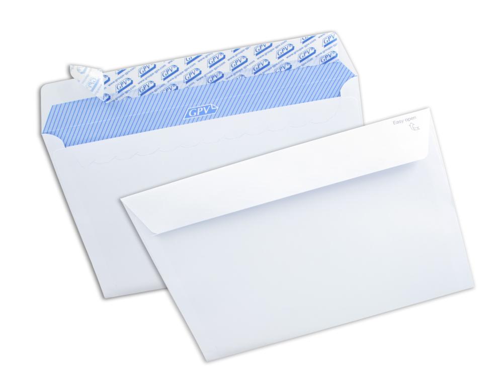 ENV.BLC 162X229 BDP100G B/100 BOITE 100 ENVELOPPES C5 (162x229mm) - GPV PREMIUM - 100 G BLANCHES