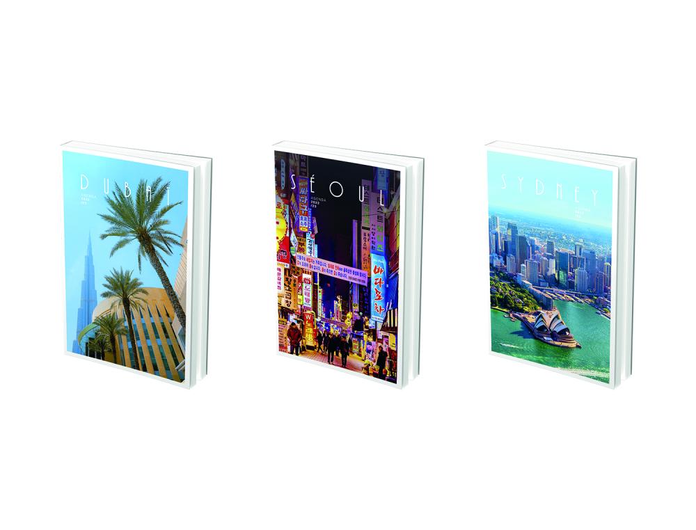 AG.SAS 12X17 PAYSAGES URBAINS AGENDA SCOLAIRE - 12X17CM - PAYSAGES URBAINS