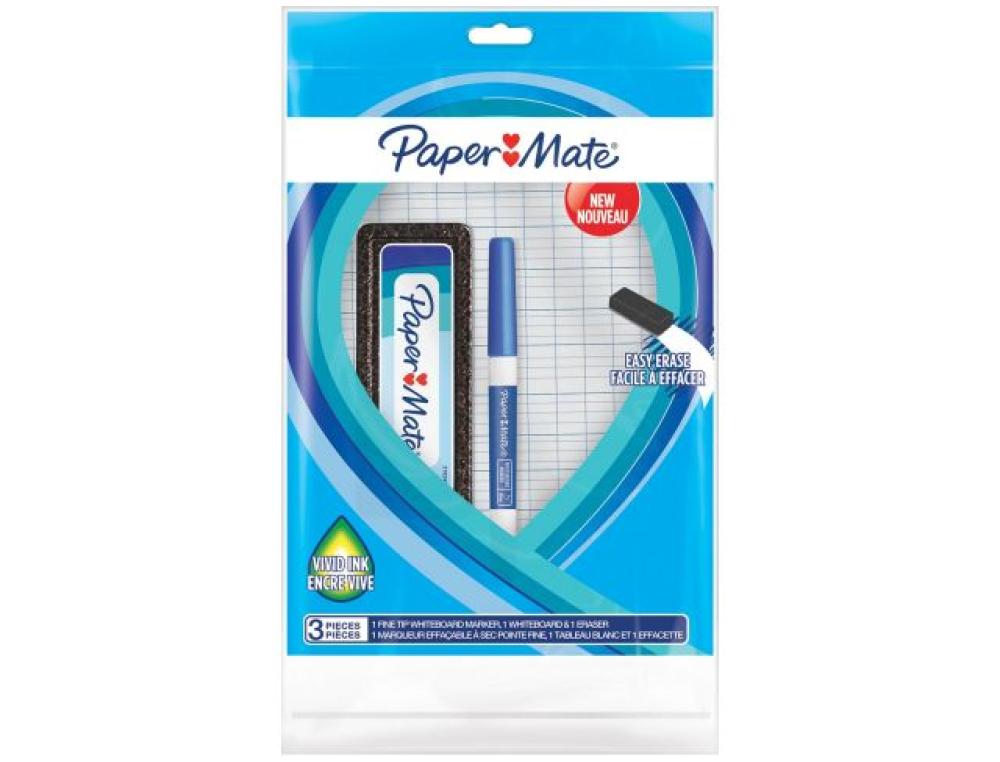 ARDOISE EAS 19X21+EFF.+MARQ. ARDOISE EFFACABLE - KIT 3 PIECES