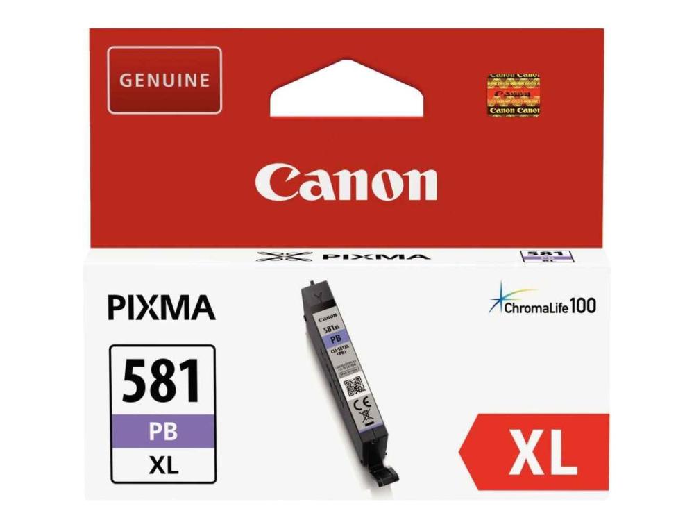 CART.JE CANON CLI-581XL PB CARTOUCHE JET D'ENCRE CANON CLI-581PB XL BLEU PHOTO 2053C001