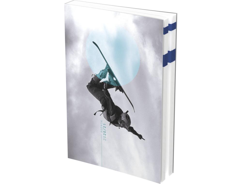 AG.SAS 12X17 SPORT DE GLISSE AGENDA SCOLAIRE - 12X17CM - SPORT DE GLISSE