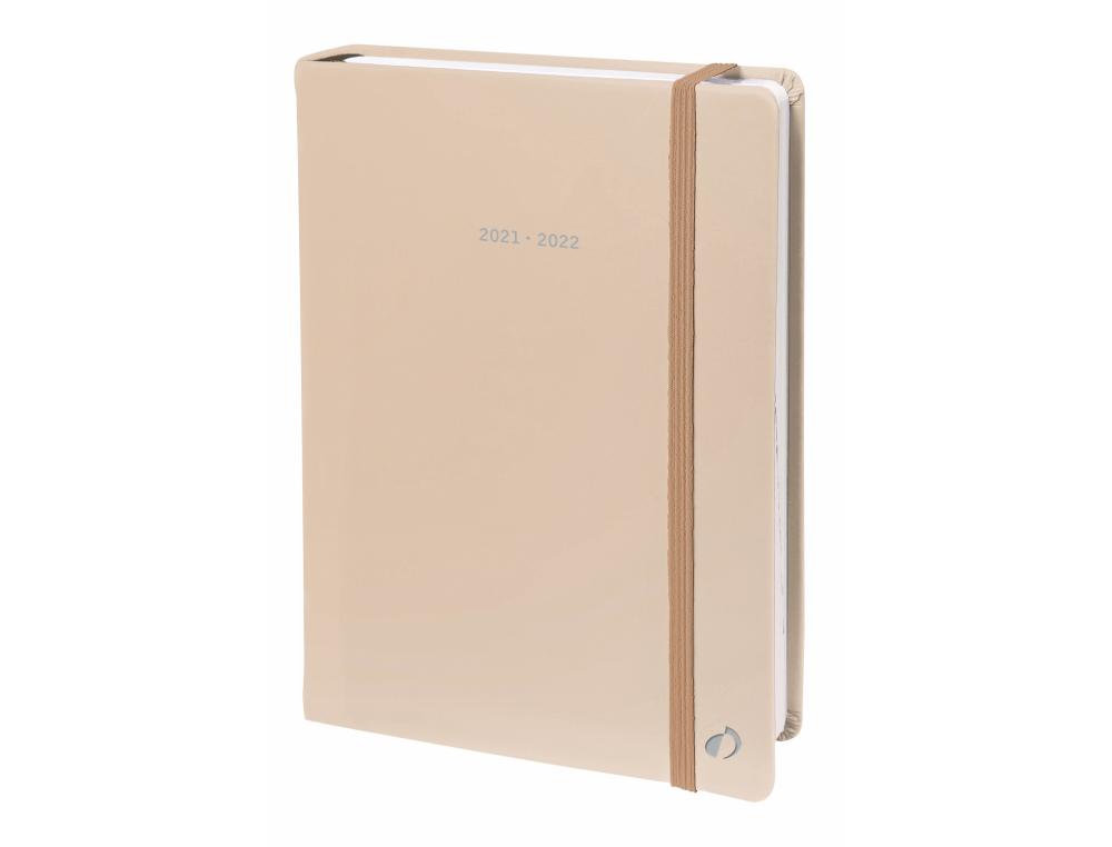 AG JOURN PASTEL 130X175 CAFELAGENDA SCOLAIRE - QUO VADIS - 13X17CM - PASTEL CAFE CLAIR