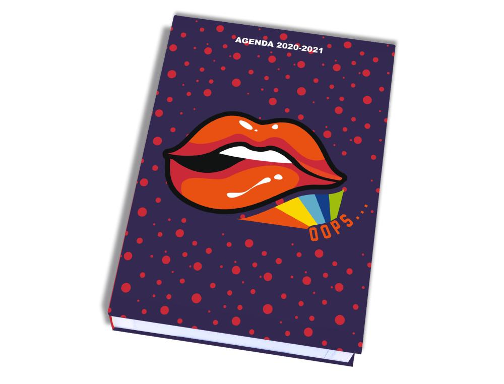 AG. SAS 12X17 CAMPS OOPS POP AGENDA SCOLAIRE - 12X17CM - CAMPS OOPS POP