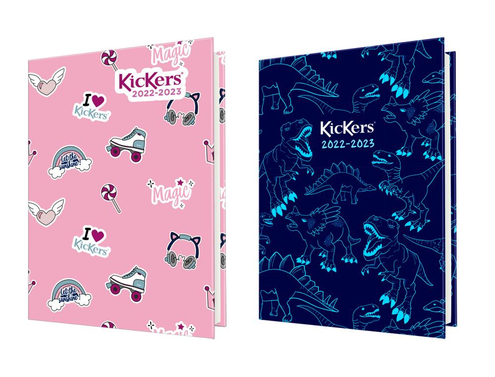 AG.SAS 12X17 KICKERS BOY GIRL AGENDA SCOLAIRE - 12X17CM - KICKERS
